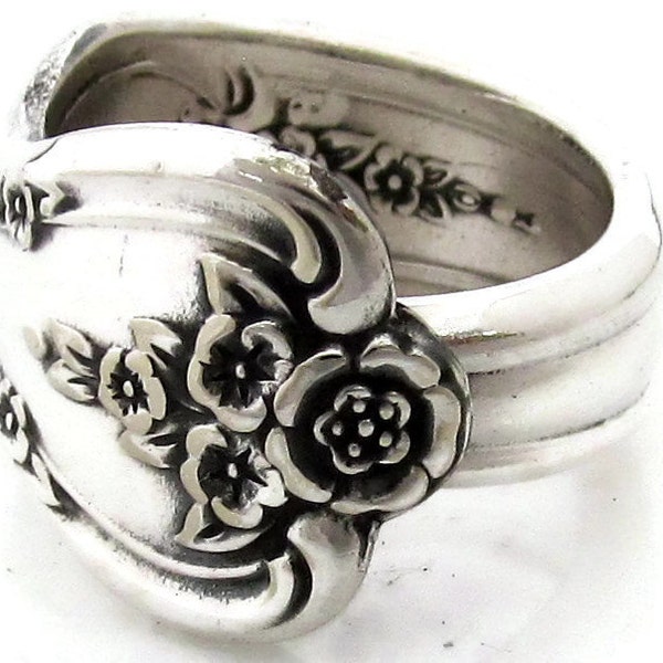 Simple Spoon Ring Inspiration Floral Ring