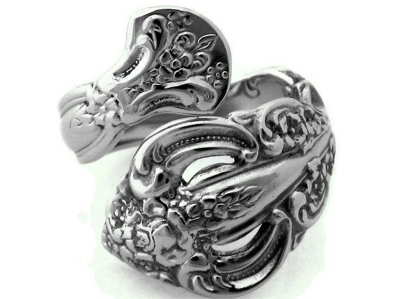 ラップスプーンリング ミケランジェロ ステンレススチール - Etsy 日本
