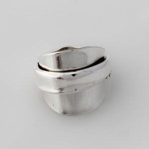 Leilani Wide Spoon Ring From Whole Demitasse Spoon 1961 image 2