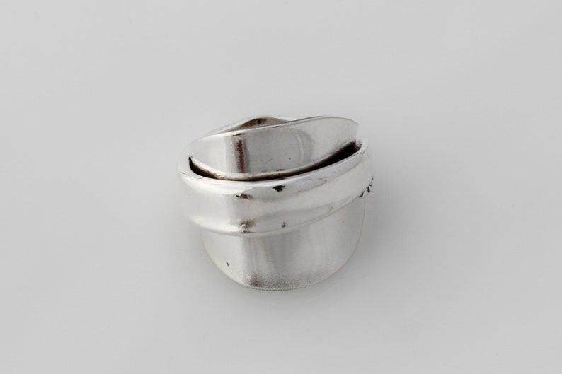Leilani Wide Spoon Ring From Whole Demitasse Spoon 1961 image 2