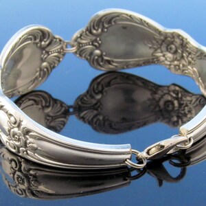 Traditional Spoon Bracelet Floral Heritage Pattern From 1953 image 4