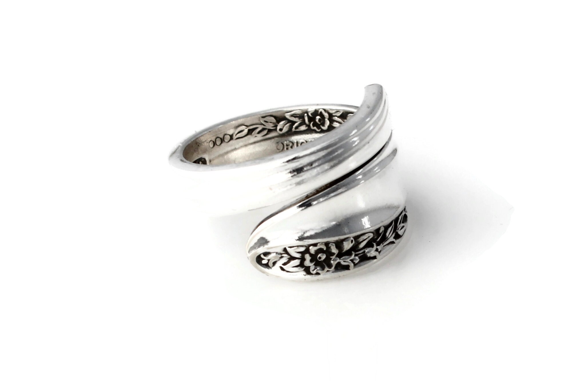 Modern Precious Wrapped Spoon Ring From 1955 - Etsy