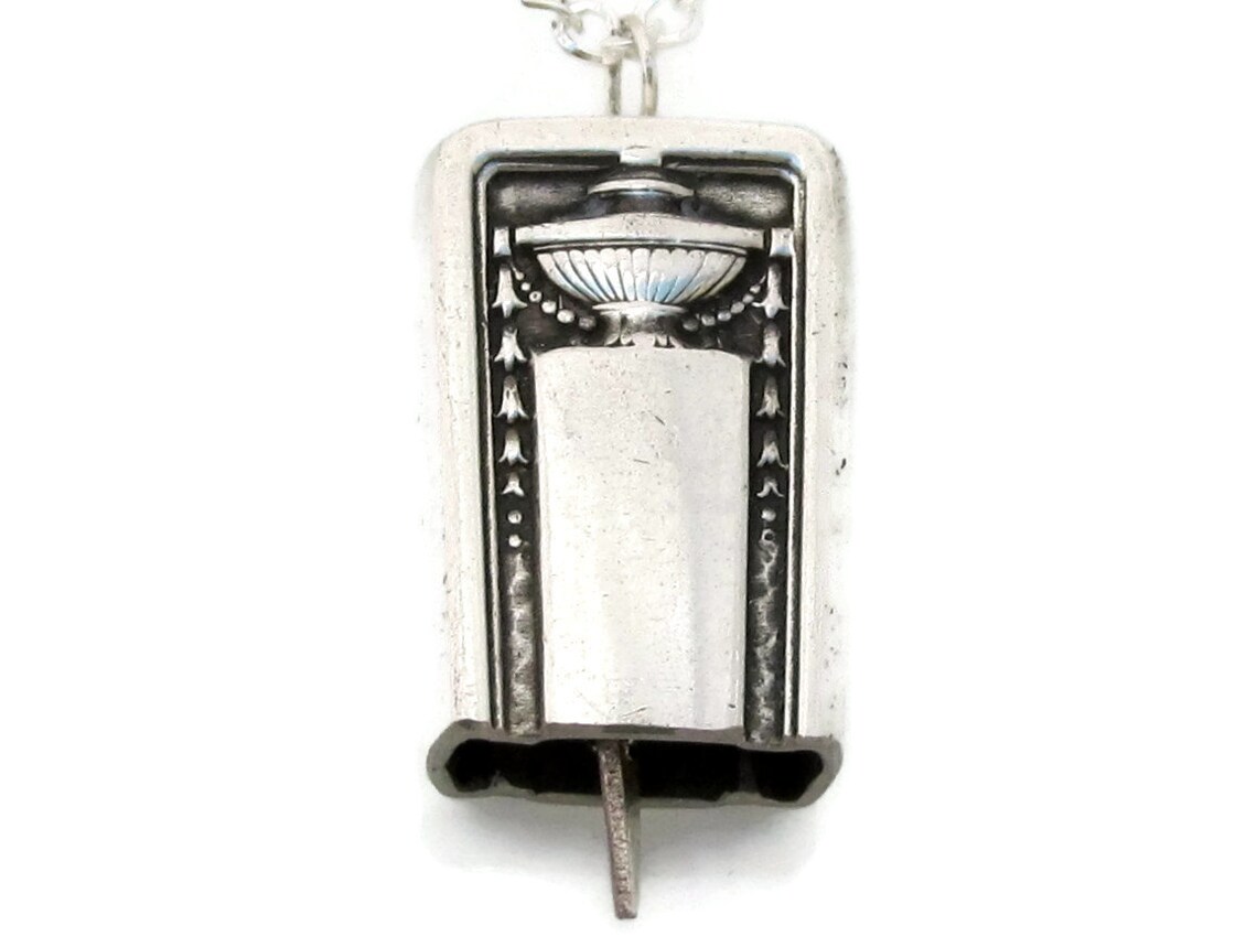 thumbnail image 2 of Biker Grandpa Guardian Bell With Gift Box – Motorcycle Spirit Bell For Good Luck, Pewter Finish 2 of 6