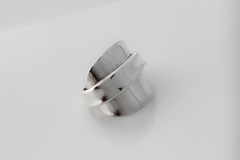 Leilani Wide Spoon Ring From Whole Demitasse Spoon 1961 image 3