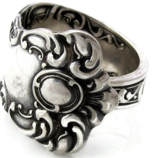 Spoon Ring Oxford Pattern