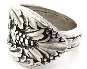 Stunning and Rare Marquise Spoon Ring