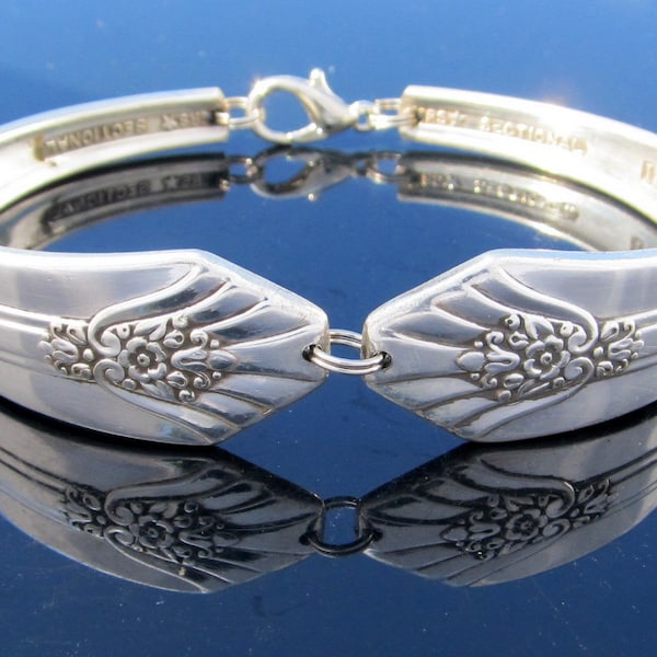 Art Deco Bracelet Spoon Bracelet Silverware Jewelry Silverware Bracelet Imperial Pattern Gift for Her Gift for Him Christmas Gift On Sale!!