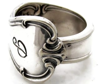 Spoon Ring Signature With P Monogram Size 3 4 5 6 7 8 9 10 11 12 13 14 15