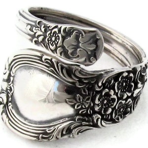 Sterling Silver Spoon Ring Lunt American Victorian Demitasse Size 4 to 9