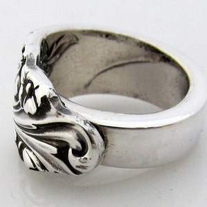 Spoon Ring Evening Star Vintage Silverware image 4