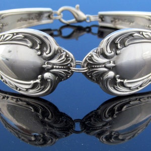 Traditional Spoon Bracelet Floral Heritage Pattern From 1953 image 1