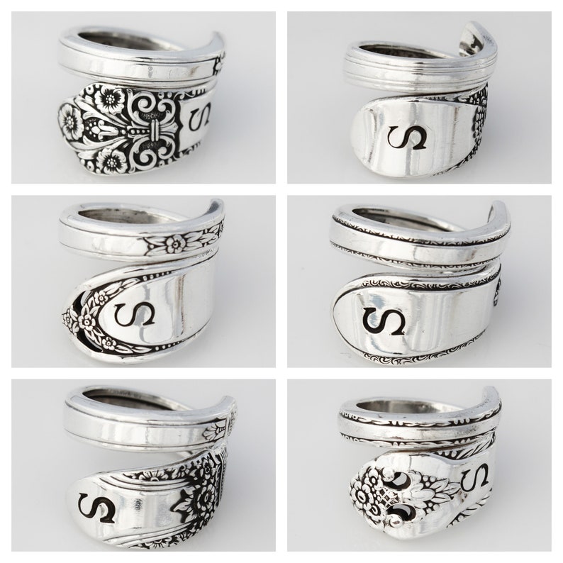 Personalized Spoon Rings image 1