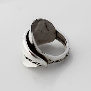 Leilani Wide Spoon Ring From Whole Demitasse Spoon 1961 image 5