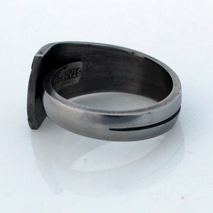 Pasedena Rose Spoon Ring Stainless Steel image 5