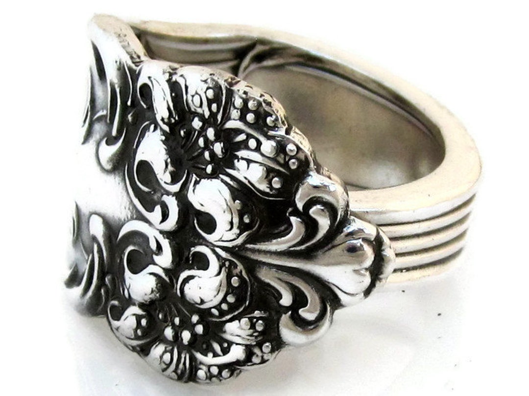 Spoon Ring Tiger Lily 1901 - Etsy