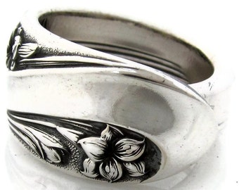 Spoon Ring Romance Deep Silver