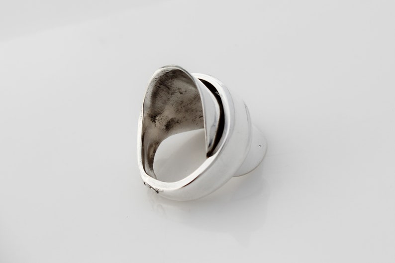 Leilani Wide Spoon Ring From Whole Demitasse Spoon 1961 image 4