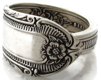 Silver Spoon Ring Cotillion Silverware Pattern size 3 4 5 6 7 8 9 10 11 12 13 14 15