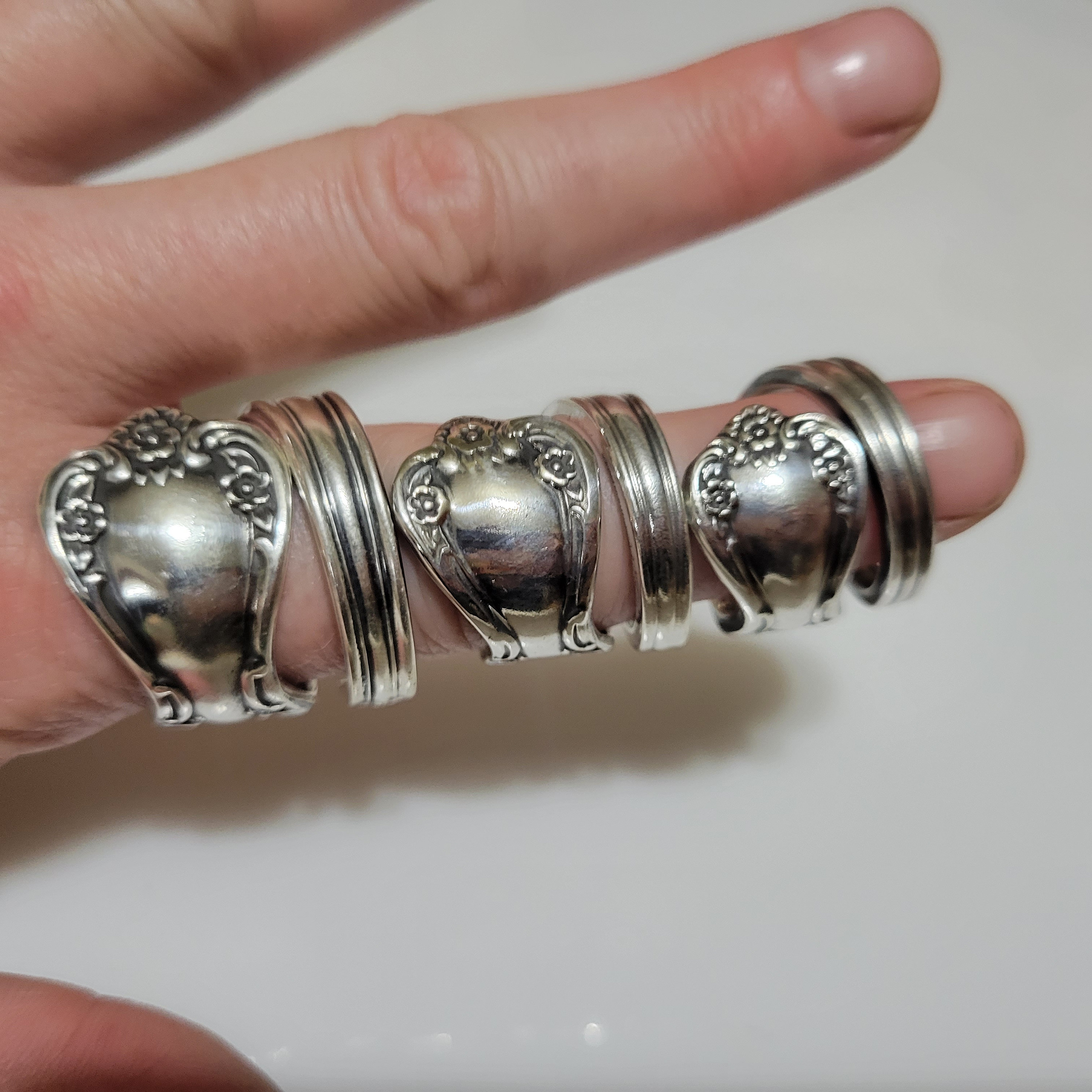 デイブレイク クラシック ラップド スプーン リング（1952年製