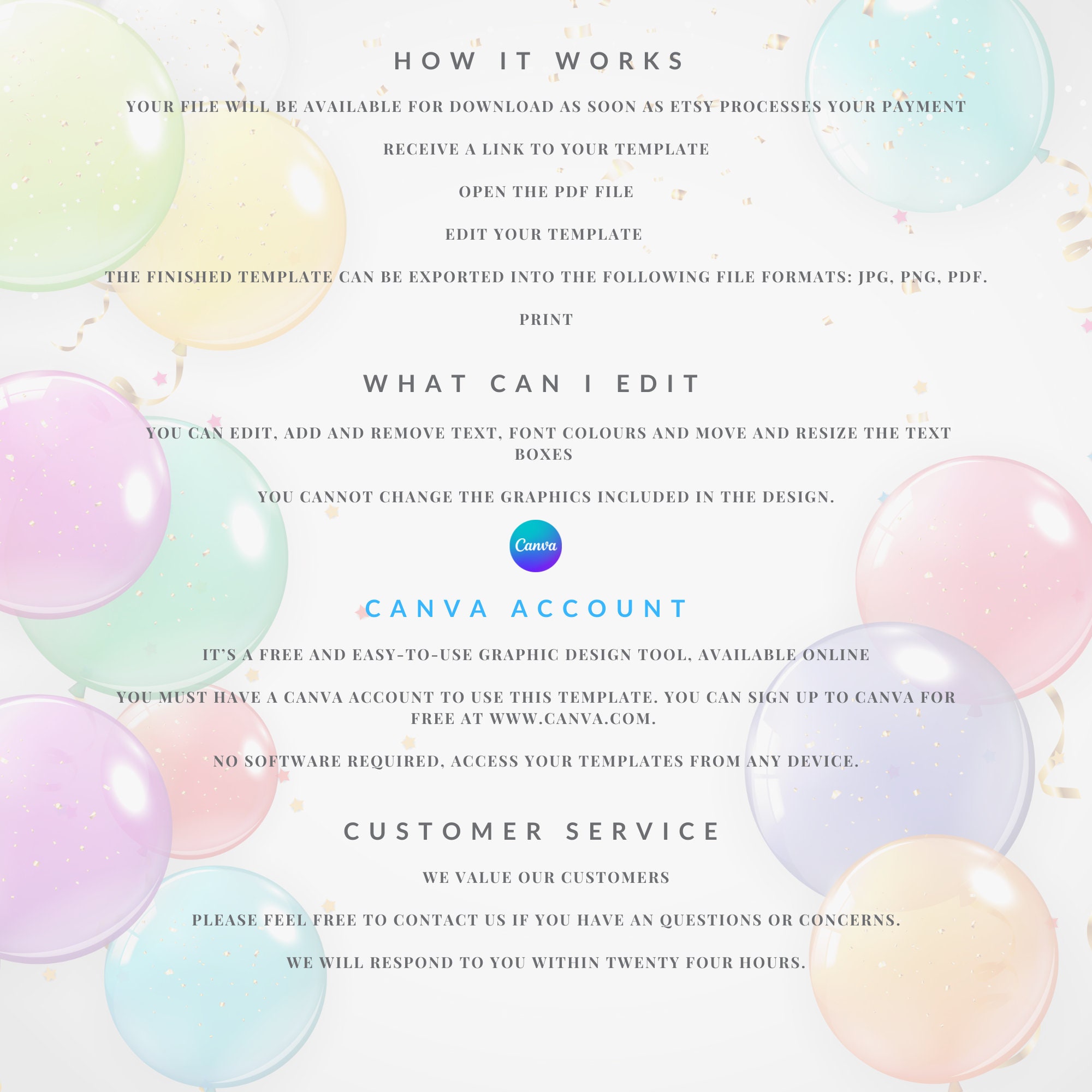 Editable Digital File