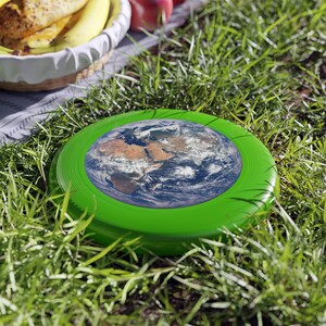Wham-O Frisbee - Planet Earth photograph immagine 13