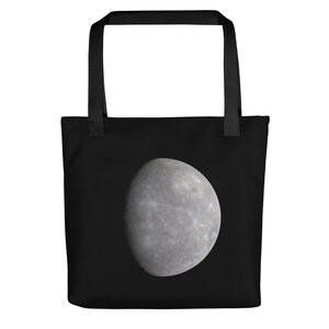 Tote bag - Planet Mercury photograph