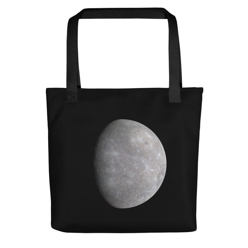 Tote bag - Planet Mercury photograph