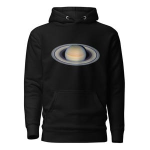 Hoodie - Planet Saturn photograph