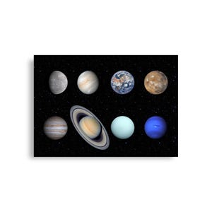 Poster - 8 Planets of our Solar System