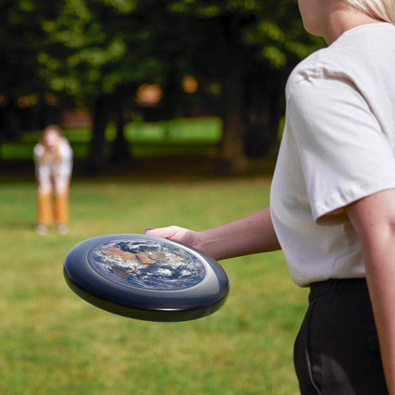 Wham-O Frisbee - Planet Earth photograph immagine 6