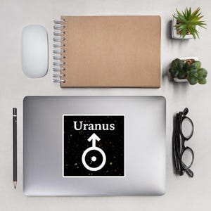 Sticker - Planet Uranus Symbol