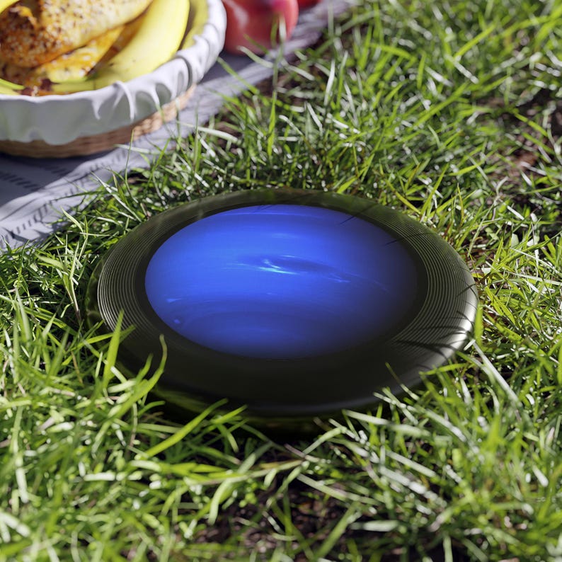 Wham-O Frisbee - Planet Neptune photograph image 4