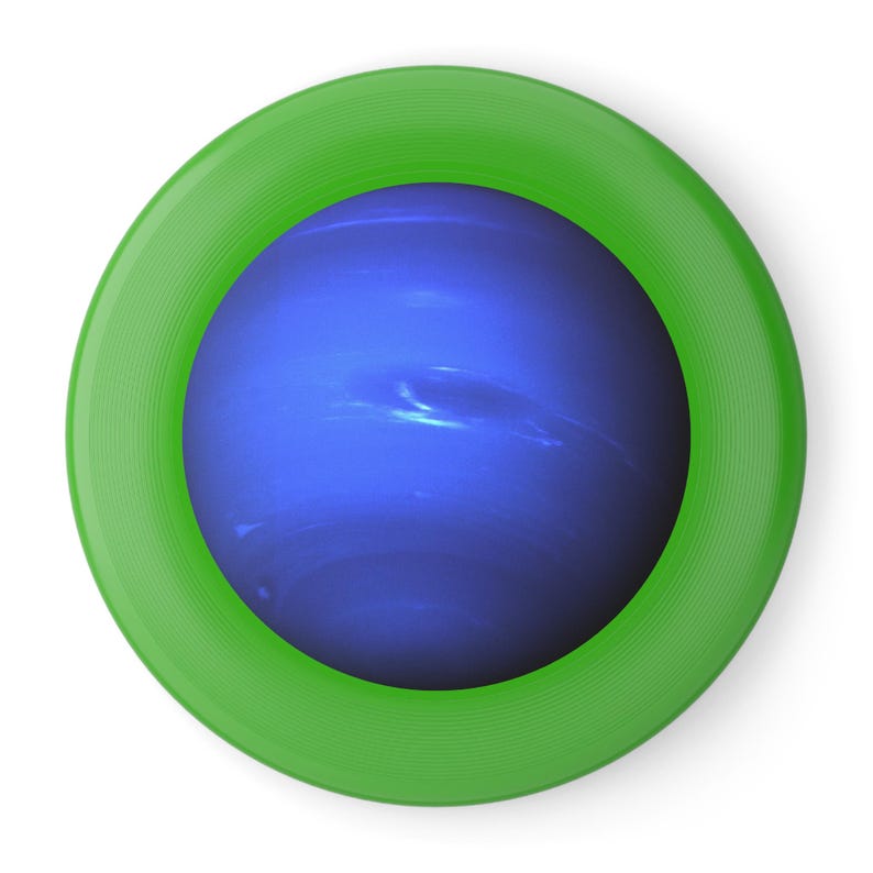 Wham-O Frisbee - Planet Neptune photograph image 14