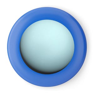 Wham-O Frisbee - Planet Uranus photograph image 8