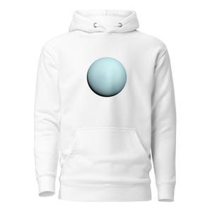 Hoodie - Planet Uranus photograph