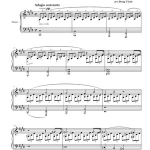 Beethoven Moonlight Sonata Piano Solo sheet music