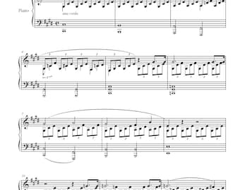 Beethoven Moonlight Sonata Piano Solo sheet music