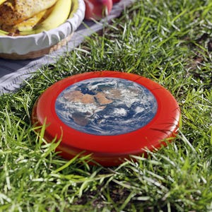 Wham-O Frisbee - Planet Earth photograph immagine 10