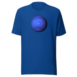T-shirt - Planet Neptune photograph