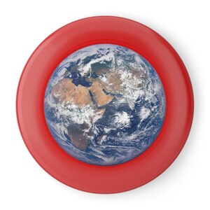 Wham-O Frisbee - Planet Earth photograph immagine 11