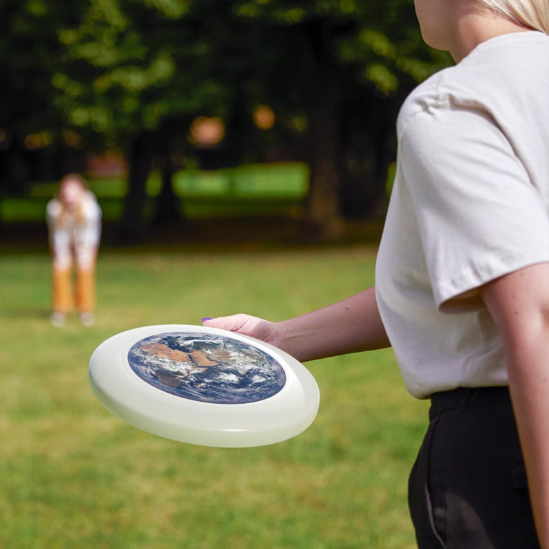 Wham-O Frisbee - Planet Earth photograph immagine 3
