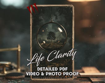 Life Clarity Tarot Reading – Personal Direction & Guidance – Detailed Reading