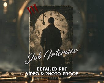 Job Interview Tarot Reading – Career Opportunity & Guidance – Detailed Reading