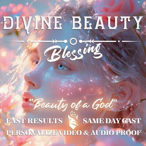 DIVINE BEAUTY SPELL | Eternal Youth | Perfect Beauty Spell | Enhance Your Radiance | Powerful Glamour Ritual | Attract Charm and Allure |