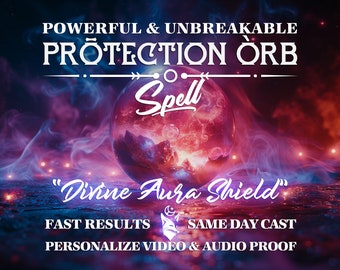 POWERFUL PROTECTION Spell, Powerful Shield Spell, Nullify Curse , Deflect Hex & Curse, Fast Result, Personalized Video Audio Proof