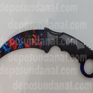 Wooden Cs-Go Plazma Karambit
