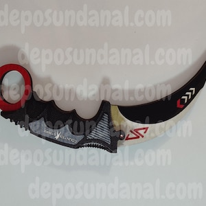 Wooden Cs-Go Asimov Karambit