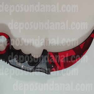 Wooden Cs-Go Slauther Karambit