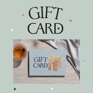 Carte-cadeau pour collectionneur de poteries faites main, idée cadeau significative pour buveur de thé, amateur de café ou ustensiles de cuisine minimalistes pour chef cuisinier