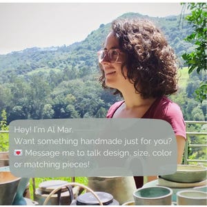 Personalized handmade ceramic pieces created upon request, ideal for tea lovers, collectors, or anyone who appreciates rustic minimalism. This listing lets you order one or multiple items designed with natural tones and wabi-sabi imperfections, offering an authentic slow living aesthetic for conscious gifting, kitchen styling, and meditative daily moments.